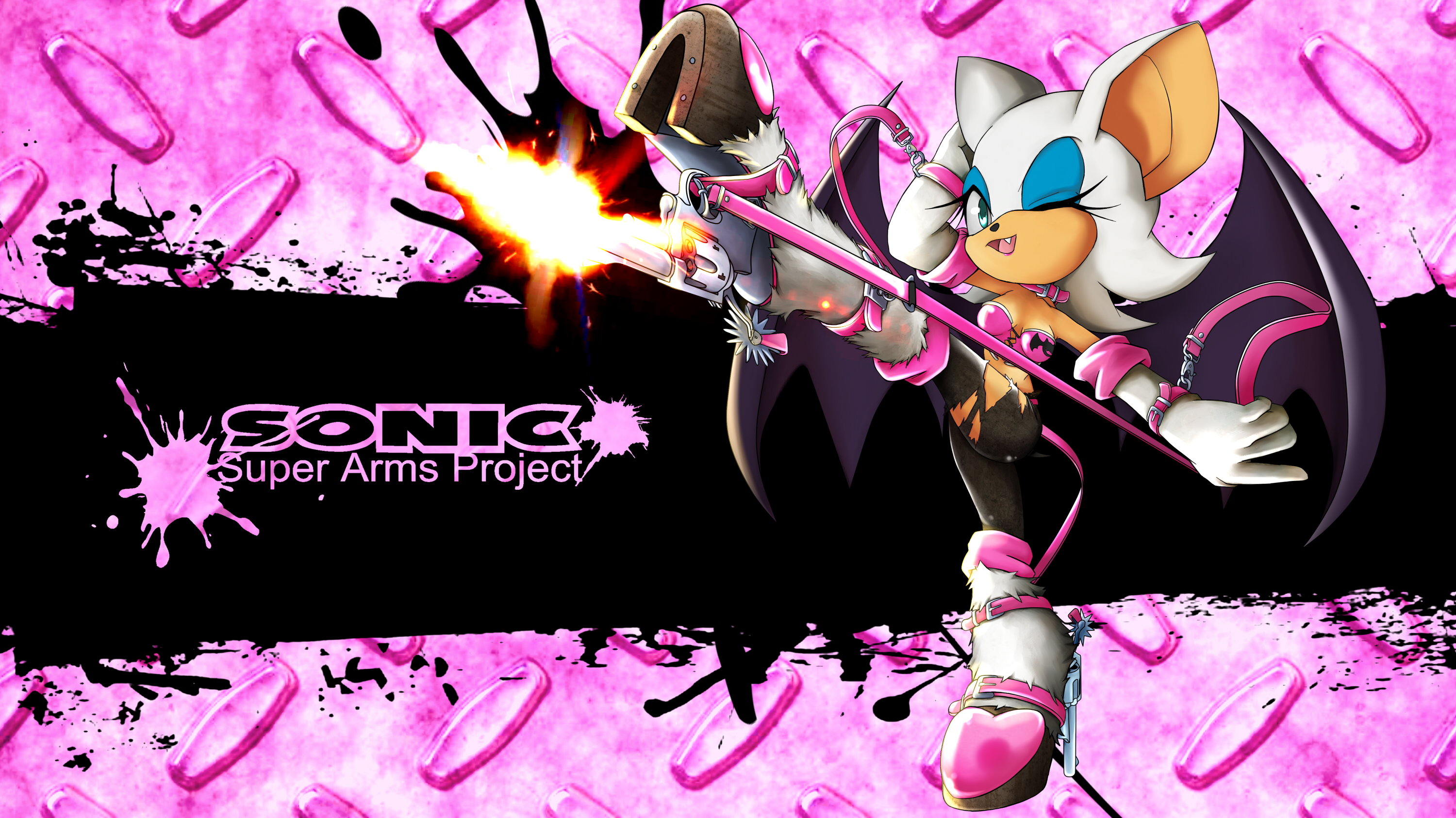 SonicSuperArmsProject RougeTheBat