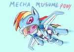 RainbowDash mecha musume(DesignTest)