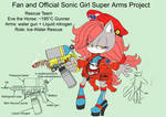 SonicSuperArmsProject  Eve (DesignTest) by skyshek