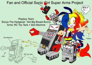 SonicSuperArmsProject  Sonya (DesignTest)