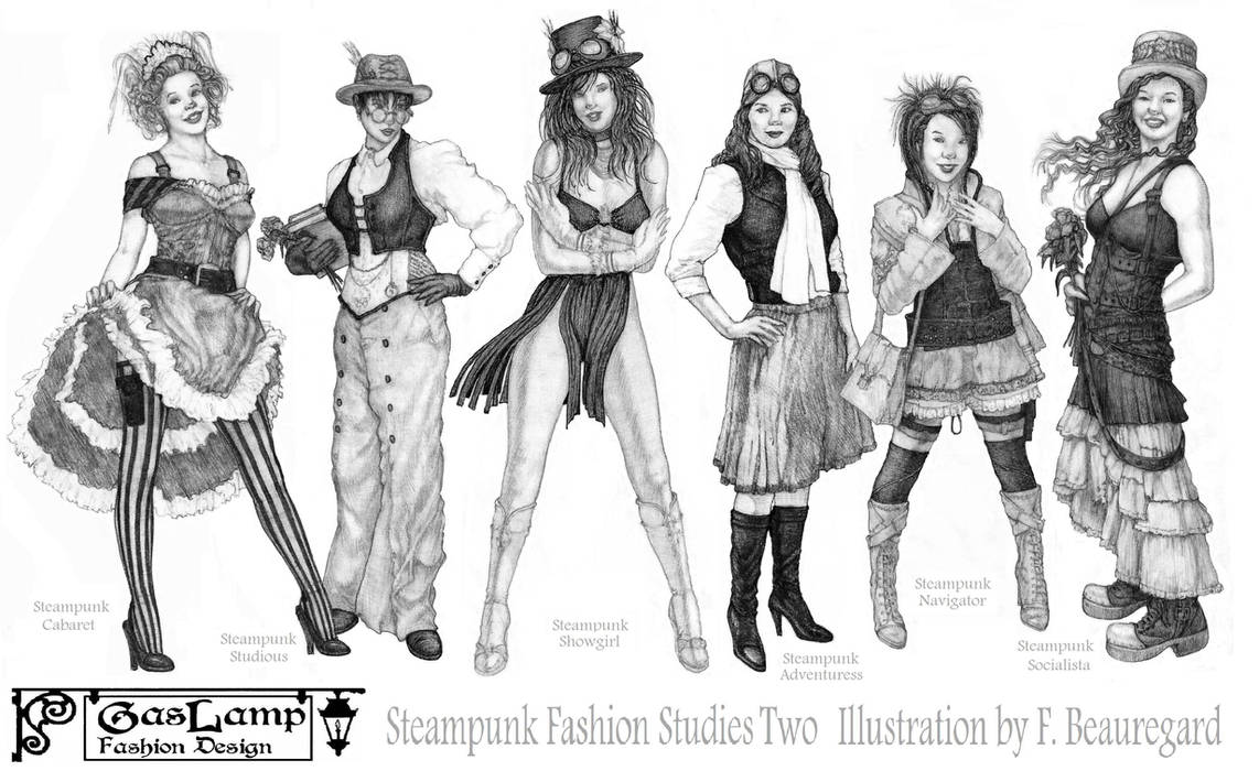 Steampunk Fashion Studies Two