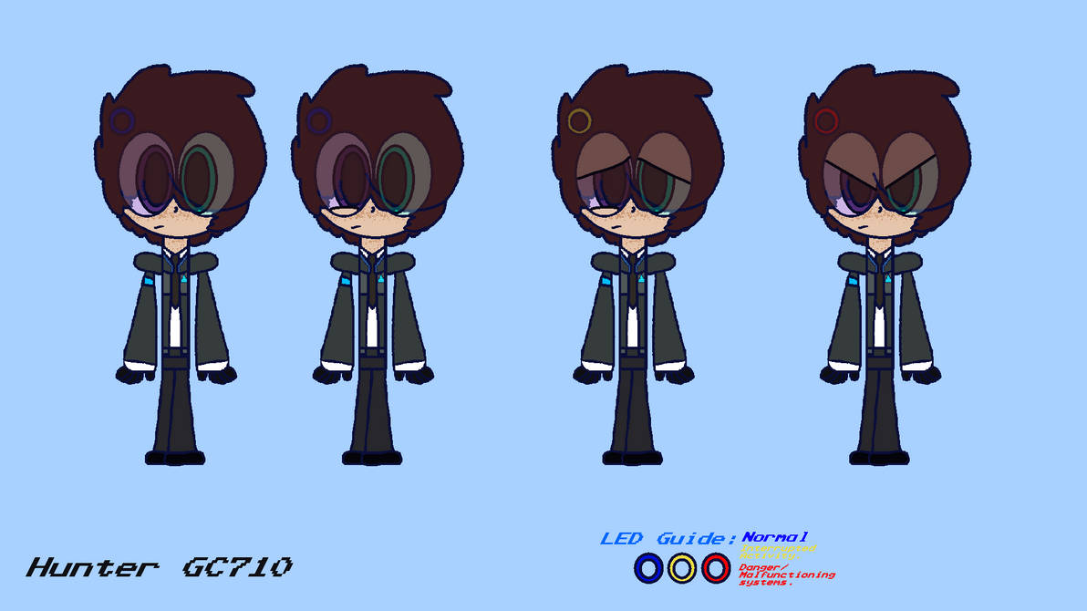DBH Hunter ref sheet 2(Normal Android uniform) by Derpyftw238 on DeviantArt