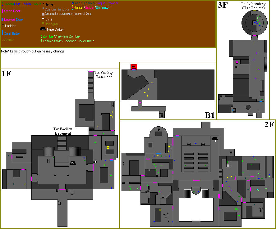 RE0 Leech Hunter Map by Urufuruyasha on DeviantArt