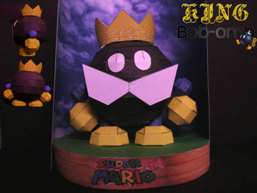 King Bob-omb papercraft