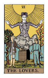 Ghost Buster Tarot: The Lovers