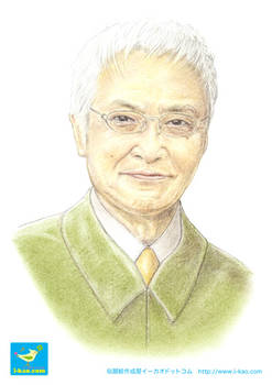 Mr Ken Ogata Portrait drawing2