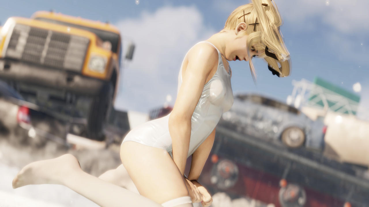 DOA marie rose  school swimwear mod