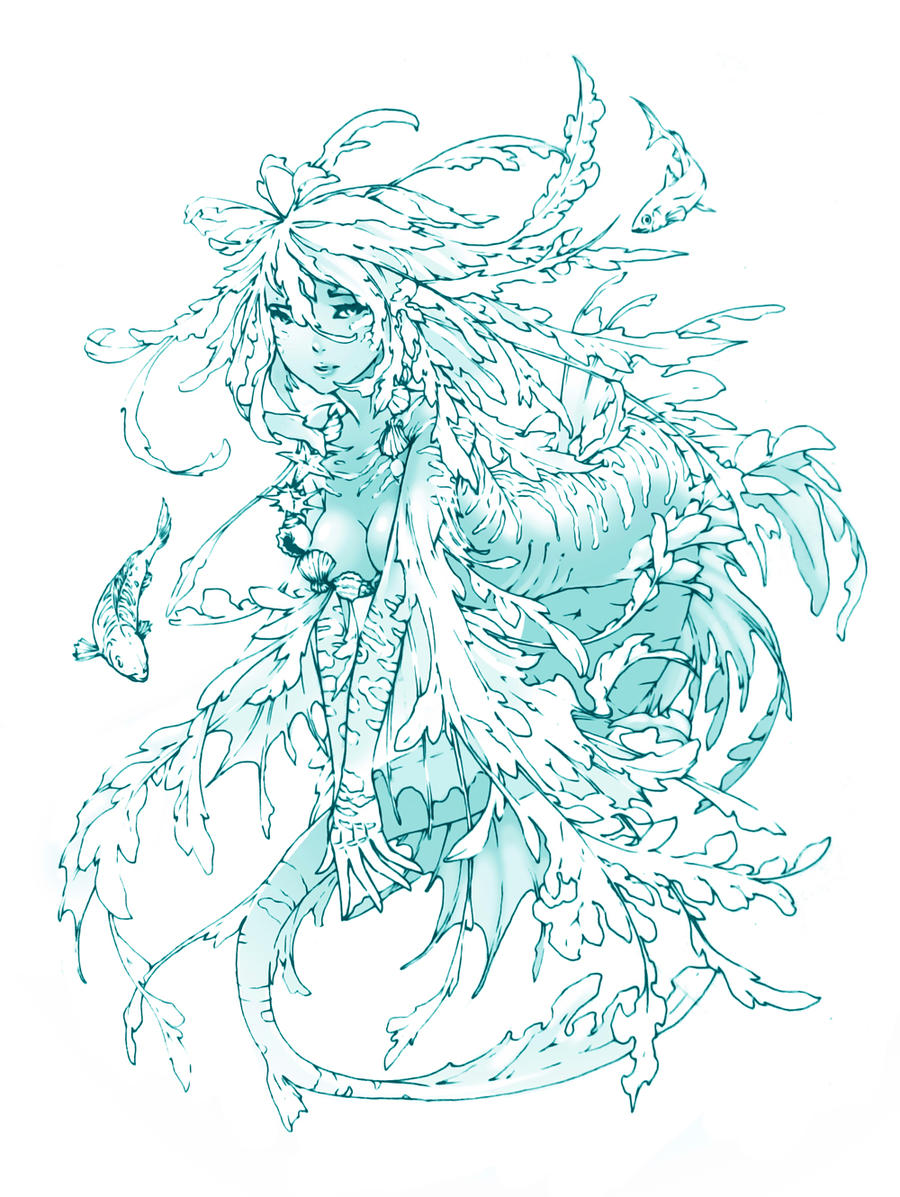 Sea Dragon Mermaid