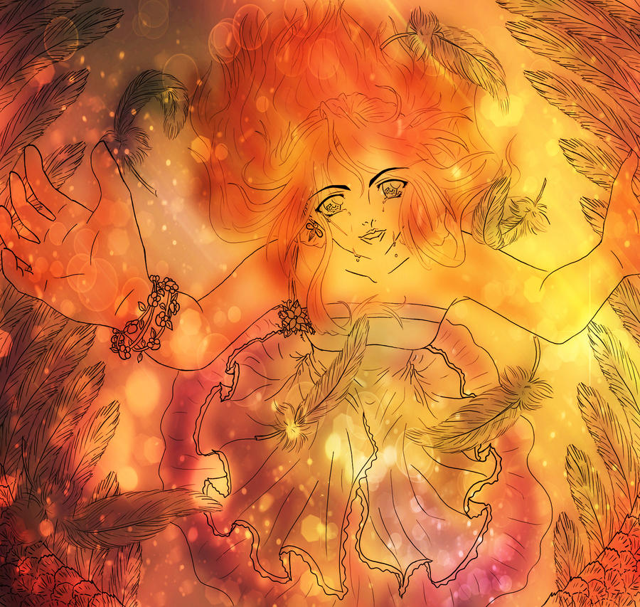 mystic fire angel