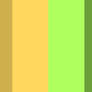 color palette gelb gruen