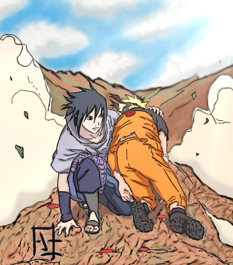 Naruto Sasuke - Don't you dare to give up, dobe!