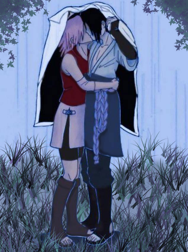 Sasuke y Sakura by lluviaemosa on DeviantArt