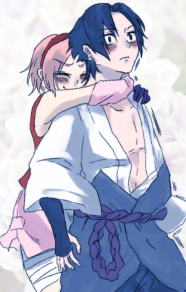 Sasuke Sakura - Hug