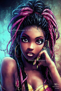 Purple Braids