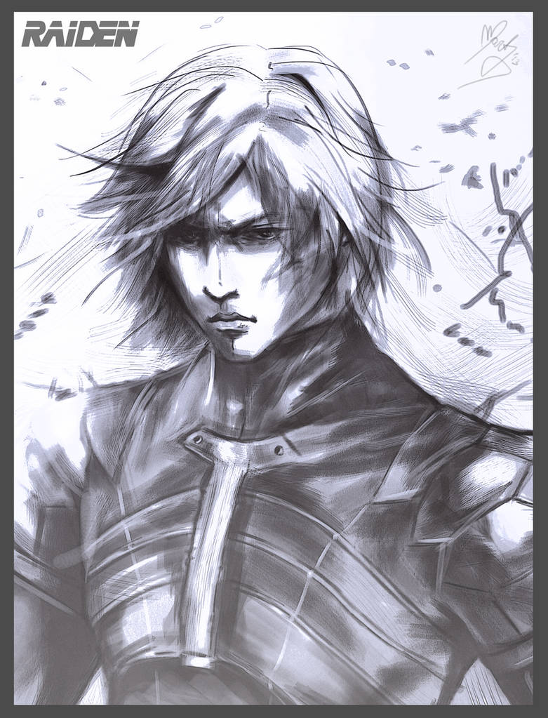 Stylized Raiden Mgs2 Raiden MGS2 by MartyIsi on DeviantArt