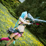 Jinx (League of Legends) cosplay