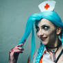 Nurse Jinx (League of Legends) cosplay