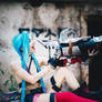 Jinx (League of Legends) cosplay