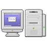 Apple Macintosh PowerPC G3 Tower - Pixel Icon