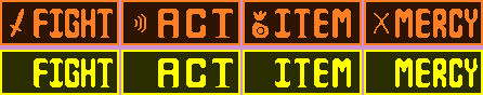 Undertale: Battle Buttons Enhanced by MisanthropicEntity on DeviantArt