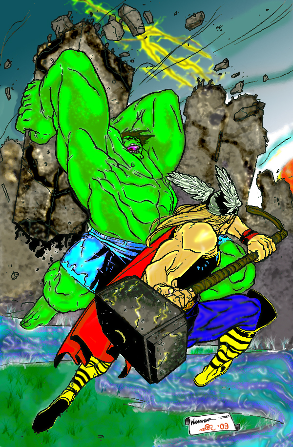 Hulk vs Thor