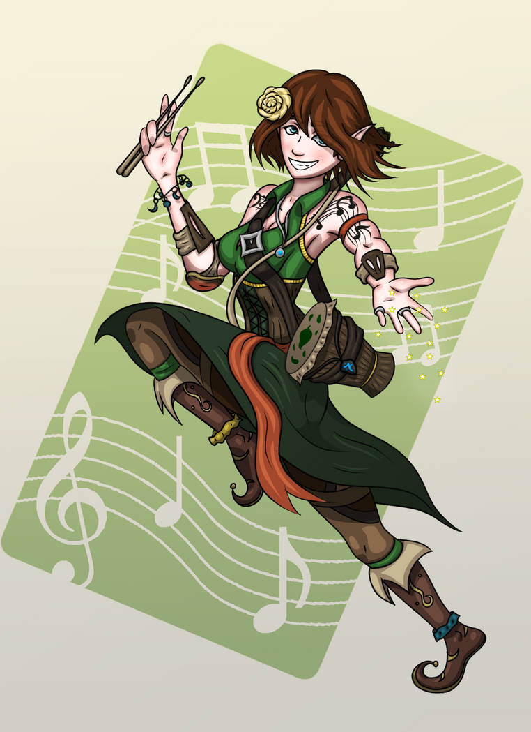 Bard Core Graphics Character Practice 2:Bard by SaydousArtCorner on DeviantArt