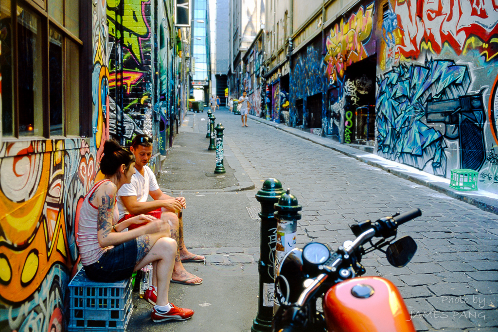 Roll 008 Scan 021 Hosier Lane, Melbourne