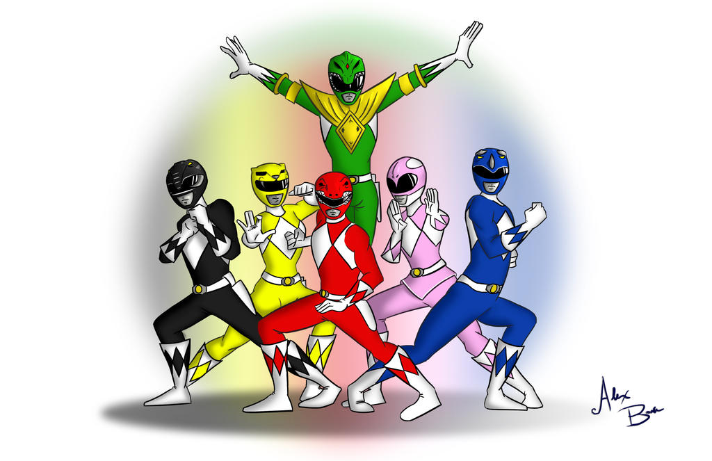 Hasbro Power Rangers Deviantart Power Rangers! by CreativeCarny on DeviantArt