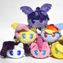 Main six pony plush