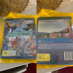 Zootopia 3D Blu-Ray (Brand New and Sealed)