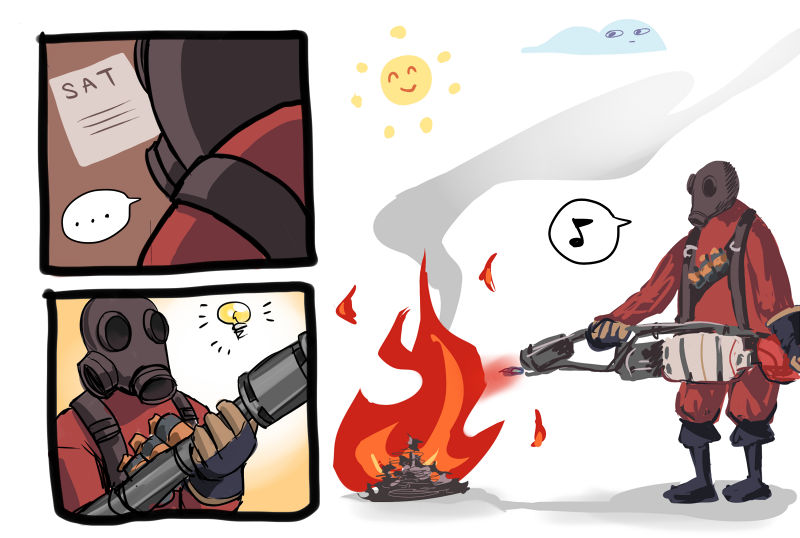 Pyro Comic Cover pyro comic by netorare-tan on DeviantArt