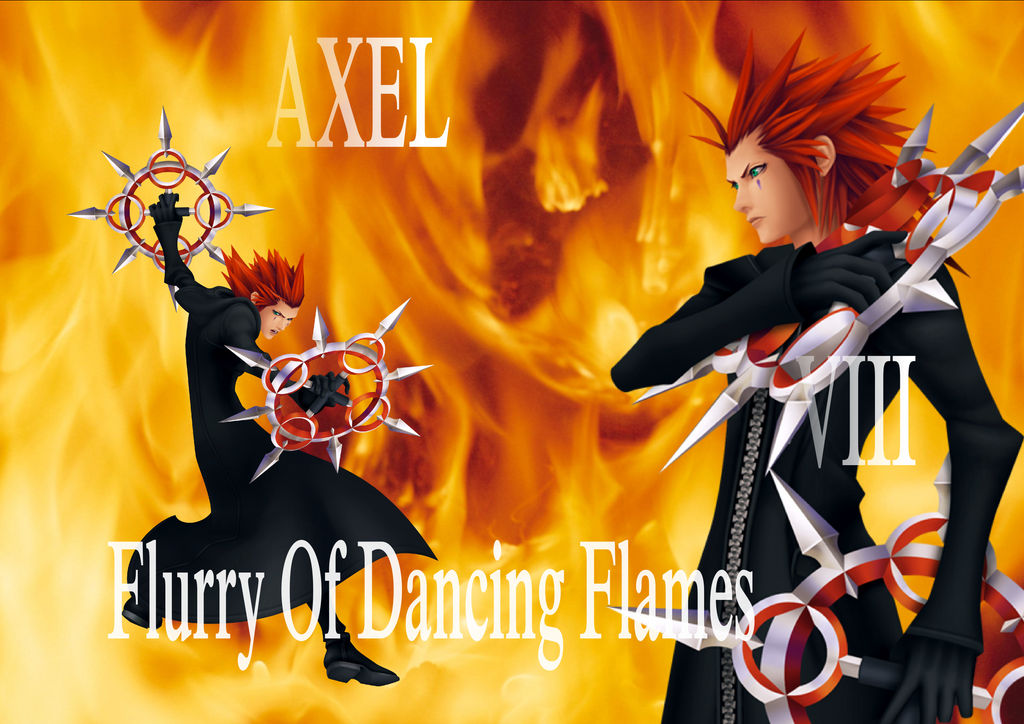 Axel Dance Axel, the Flurry of Dancing Flames by Blitzwriter on DeviantArt