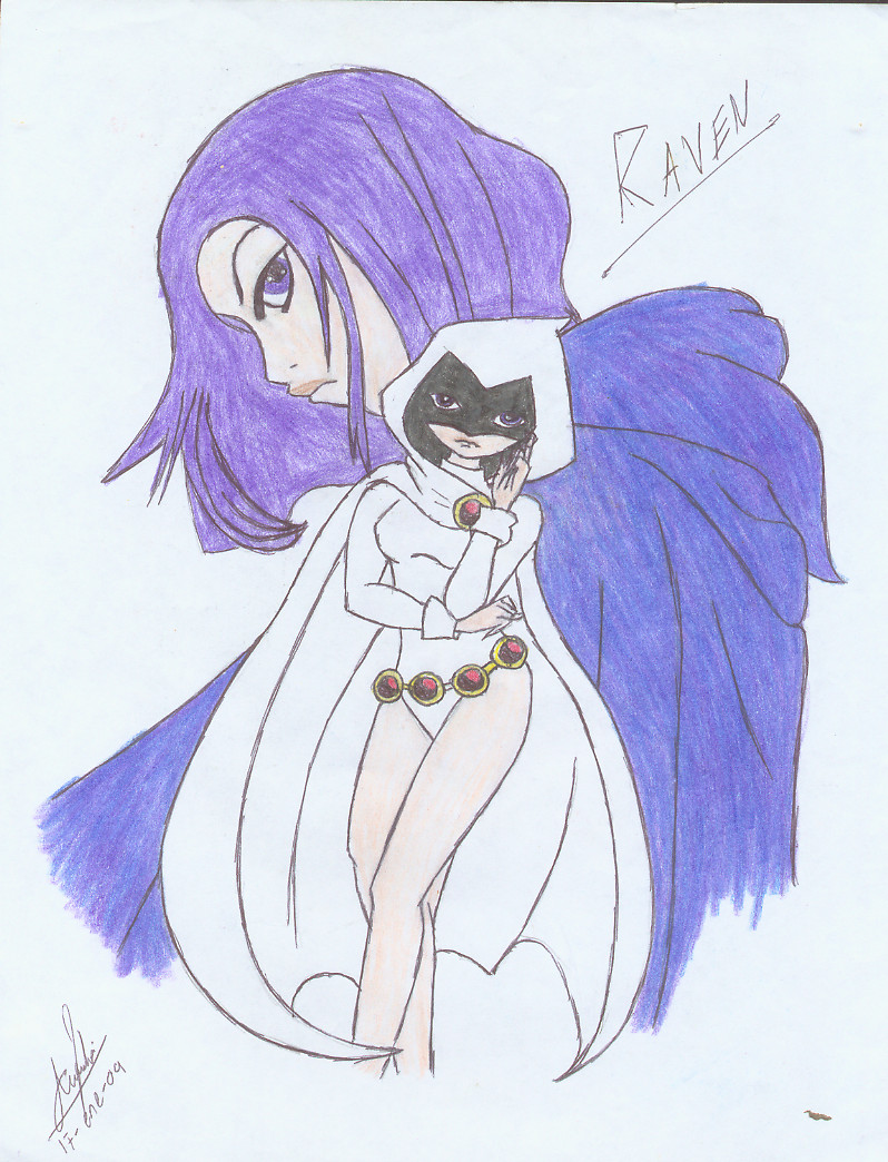 RAVENA (RAVEN)- TEEN TITANS by Konsennin on DeviantArt