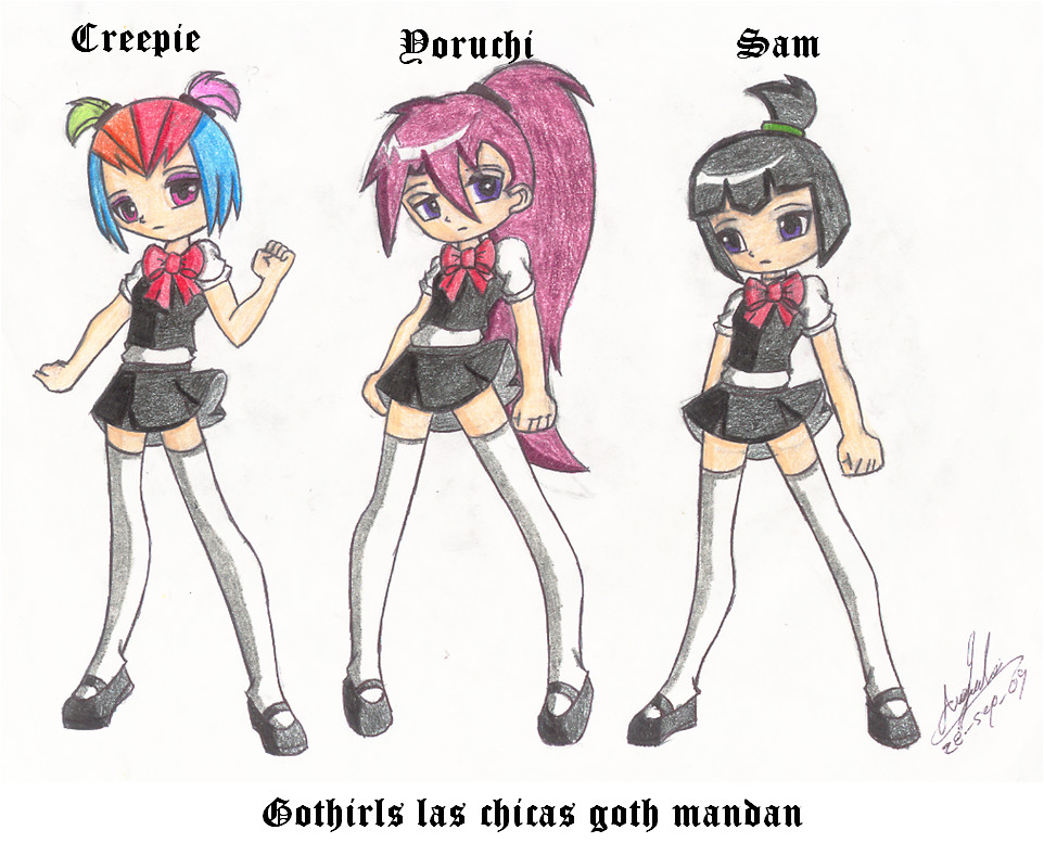 Las chicas mas goth