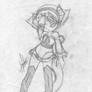 Minnie demonio vercion 1 sketch