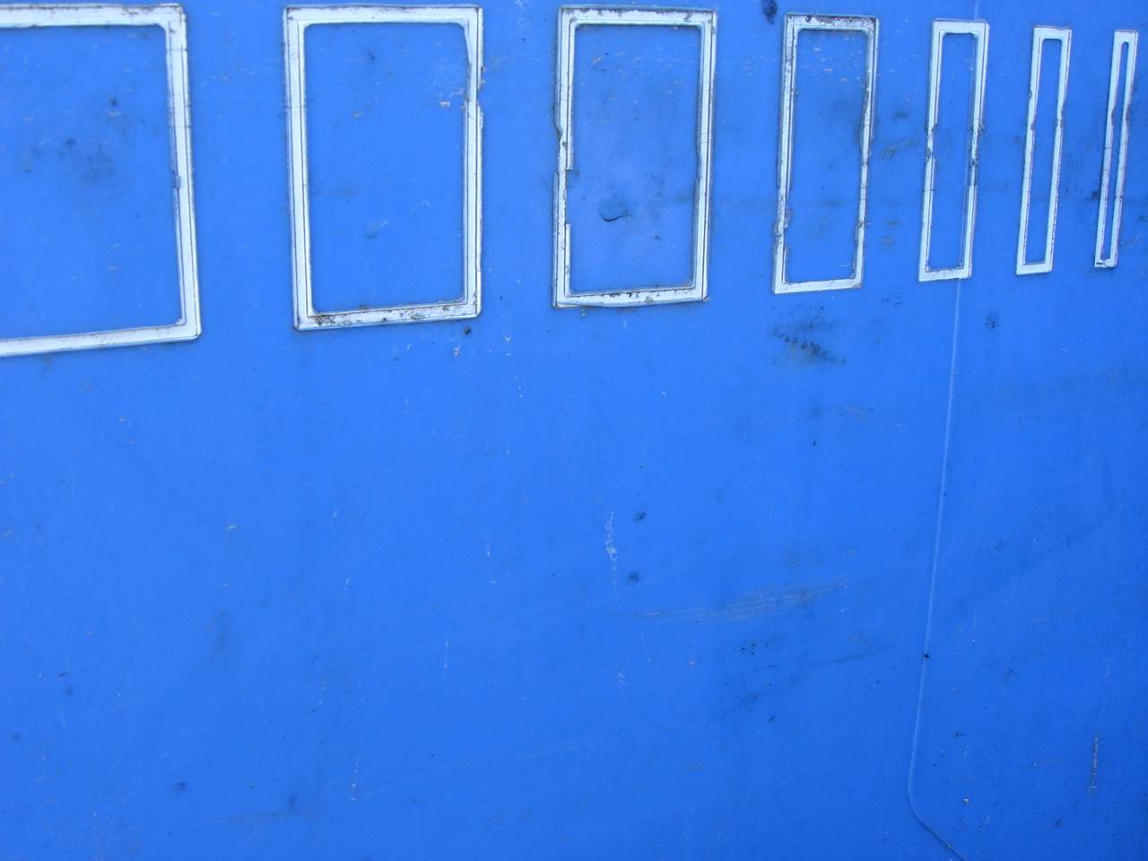 Close up of a wheelie bin.