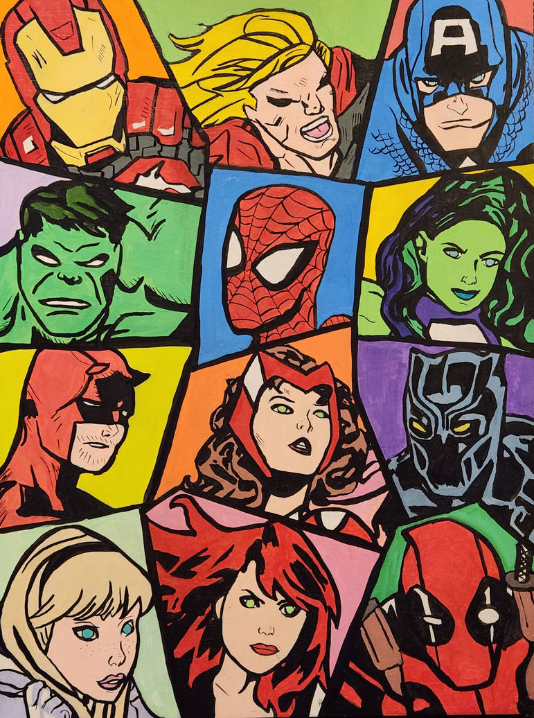 Marvel Textures Deviantart Marvel by bobbyboy32 on DeviantArt