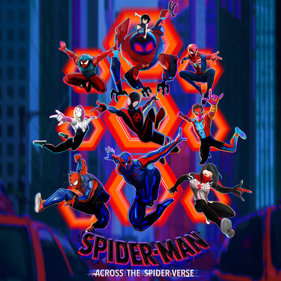 Спайдер верса. Spider man across the Spider Verse. Spider-man: across the Spider-Verse Майлз Моралес. Человек паук 2099 паутина вселенных. Spider man across the Spider Verse 2022.