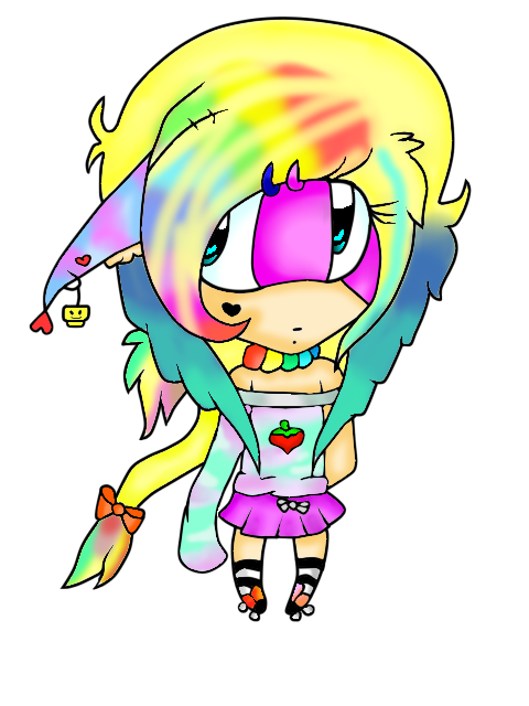 Chibi Rainbow Girl