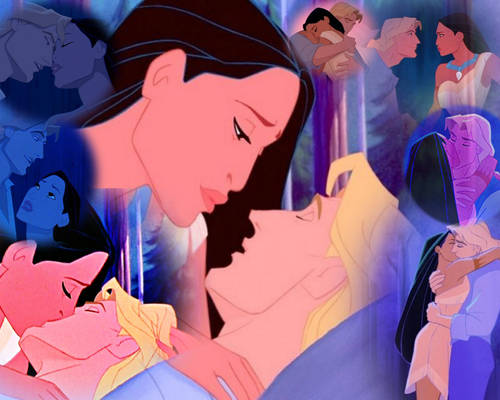 Pocahontas and John Smith