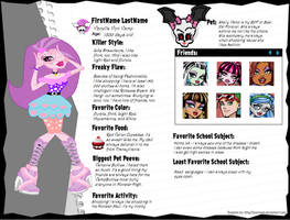 Paint Monster High Page Base By Gomamon4life-d3kig