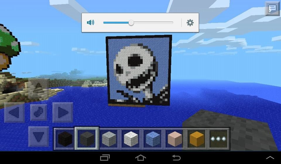 Jack the pumpkin King - minecraft pixel art