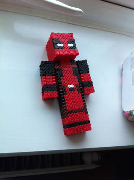 Deadpool - perler beads