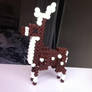 3D perler deer