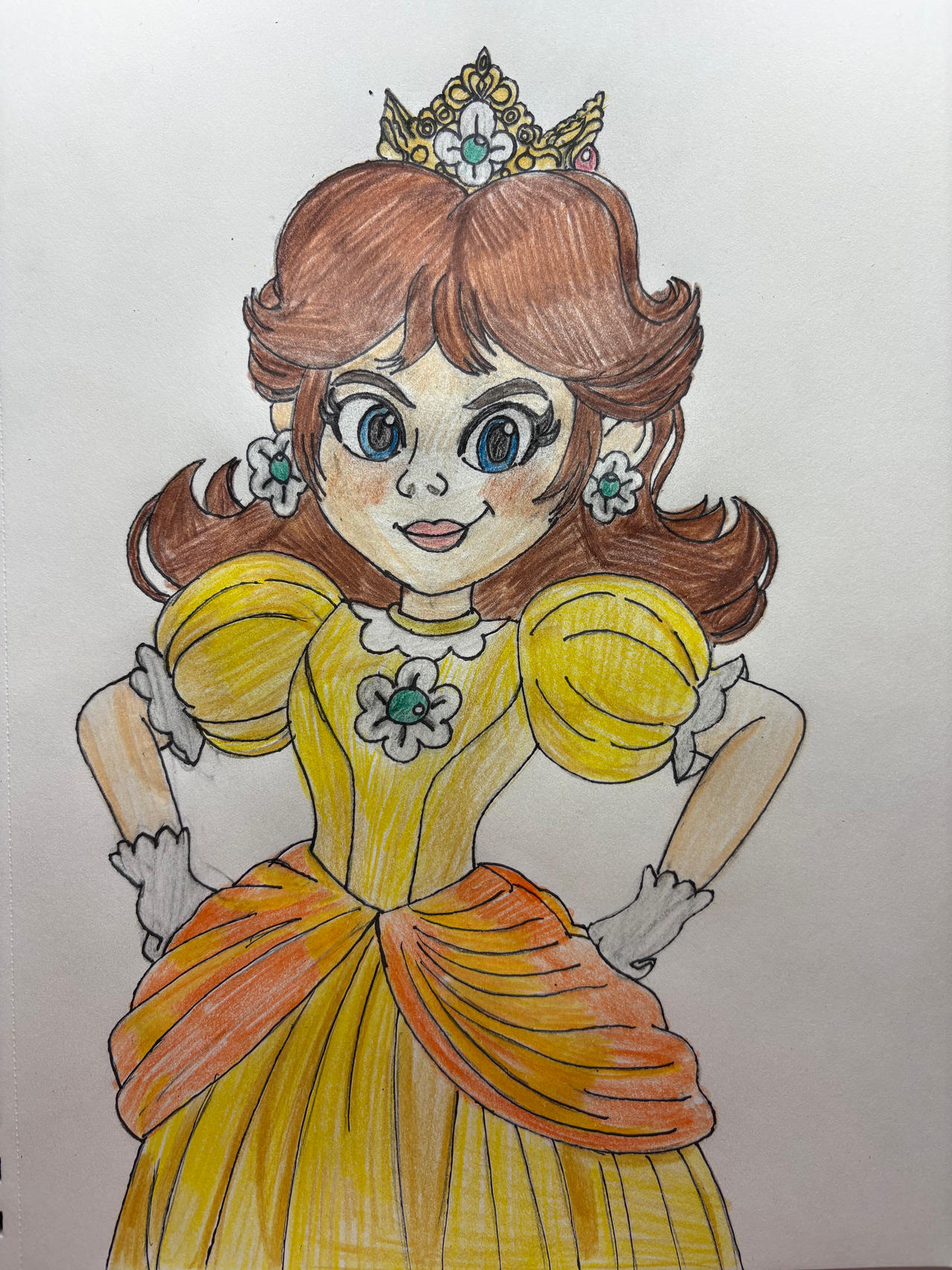 Flutterdaisy Princess Daisy by MuffinFlutterShy on DeviantArt