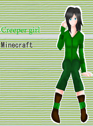 Minecraft Girl by blehsaurio on DeviantArt