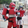 Transformer cosplayers