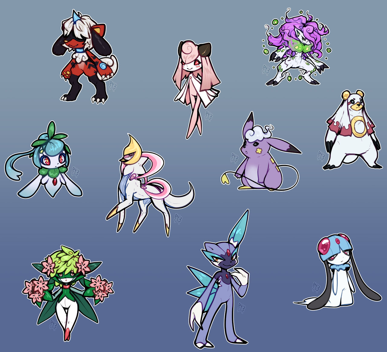 Random Fusion Adopts 4 - CLOSED by AnA-AdoptShop on DeviantArt