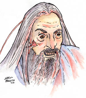 Saruman watercolor