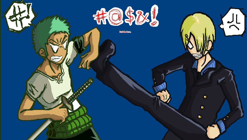 Feel the Love...Zoro, Sanji